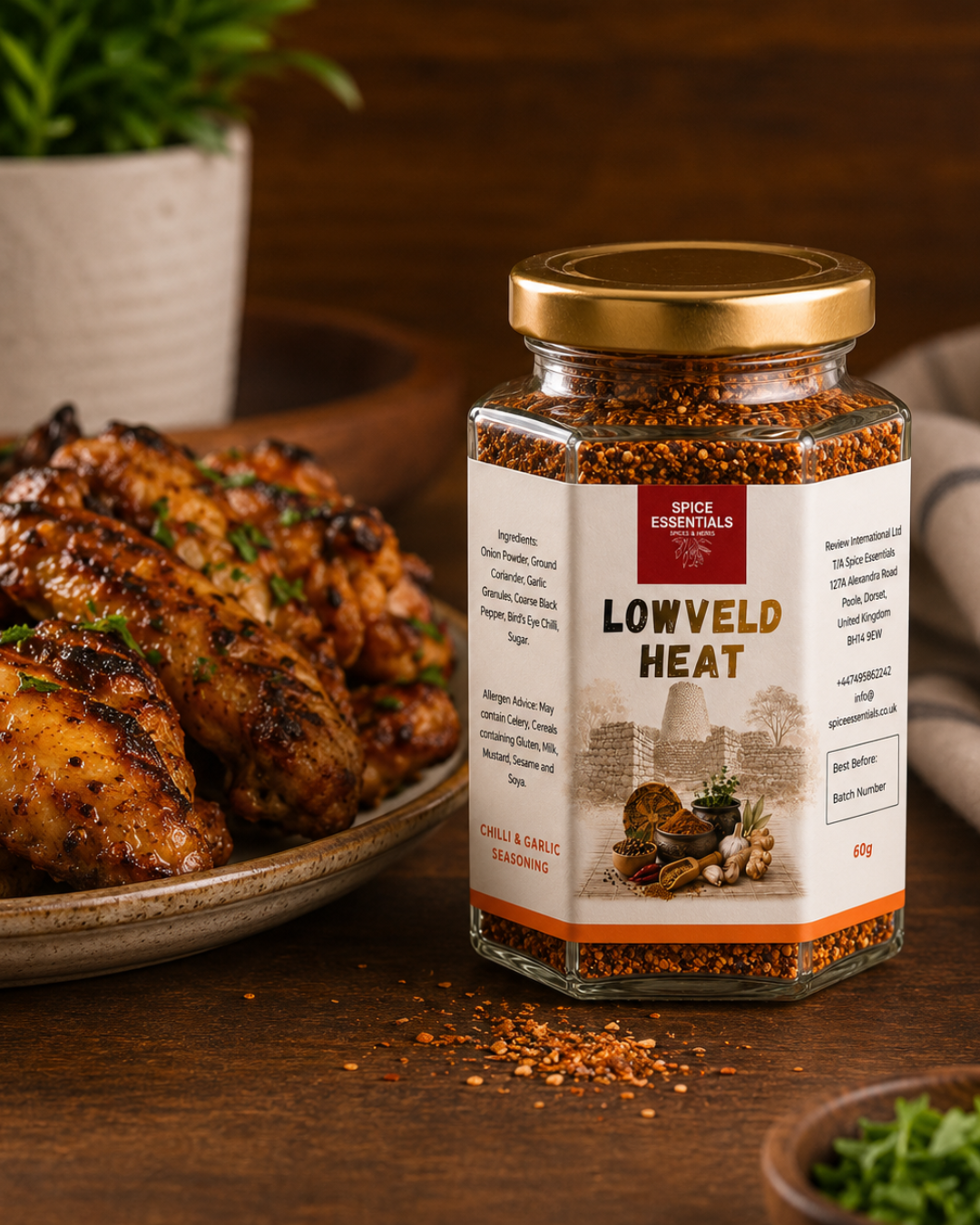 Lowveld Heat Chilli Seasoning 60g